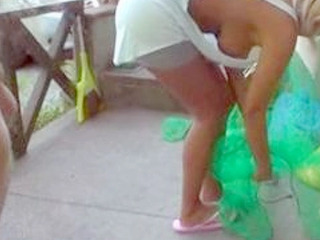 Nipponese Sexy MILF's Trashy XXX Undies Exposed by Tokyo Neighbor